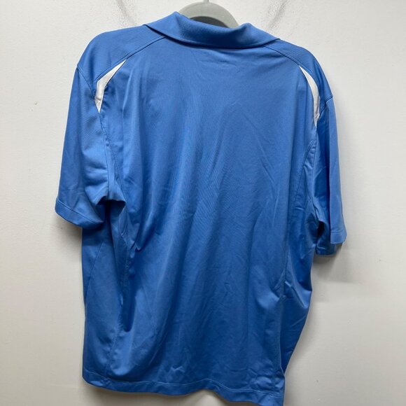 Nike Golf Dri-Fit Tour Performance Polo Shirt Blue White XL - Picture 6 of 8
